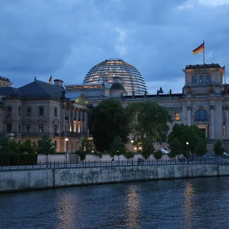 Holiday In Melting Pot At Panke River * Berlin